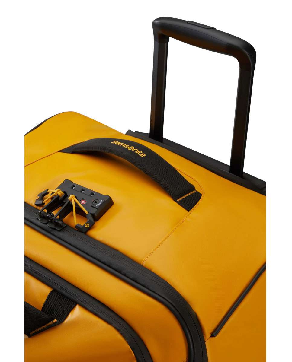 Trolley de viagem Ecodiver 79cm com 4 rodas amarelo 116L Amarelo-3