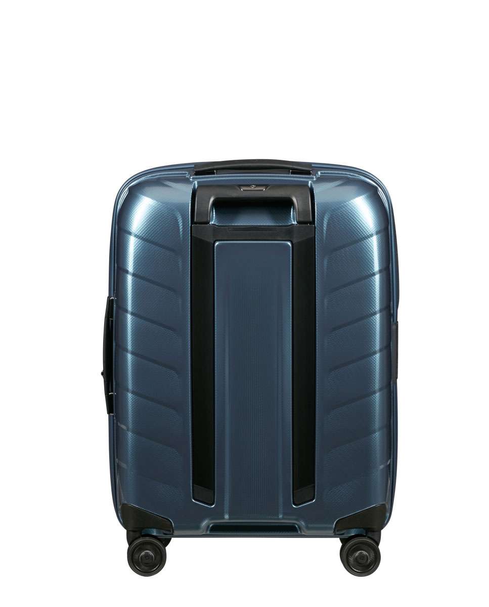 Mala de cabine Attrix 55cm 4 rodas expansível azul 38L Azul-4