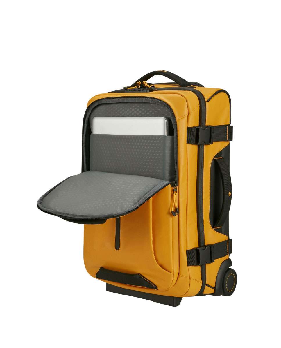Trolley de cabine Ecodiver 55/35cm com 2 rodas amarelo 40L Amarelo-3