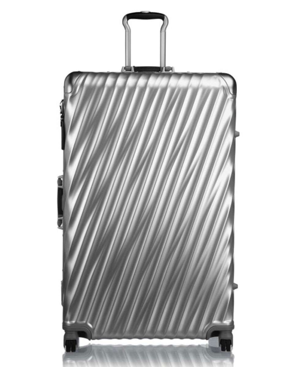 Imagem 0 de Mala para Viagens Intercontinentais 86cm 19 Degree prateada 122L