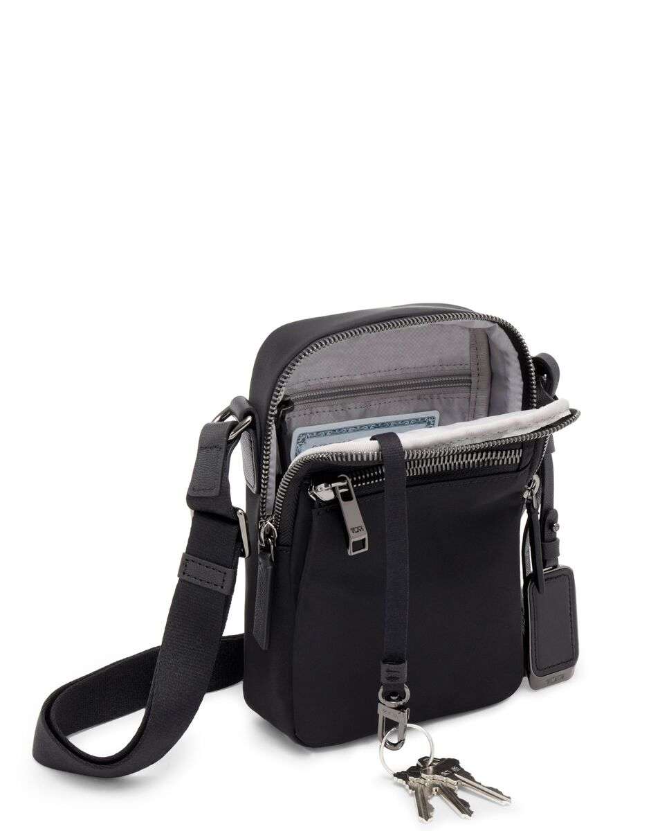 Bolsa de Tiracolo Persia Voyageur preto Preto-2
