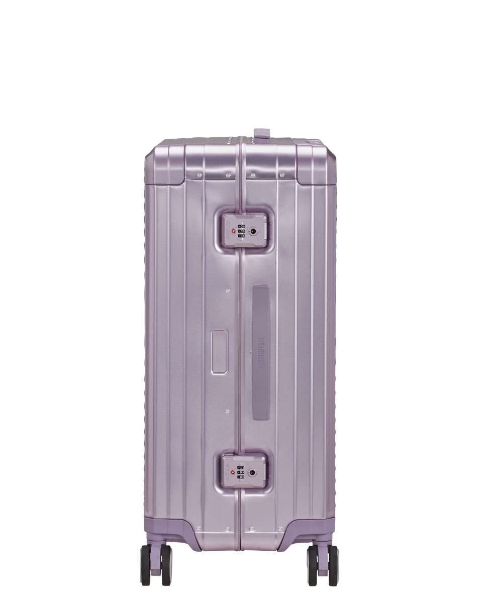 Mala de Viagem Média Soundbox Alu 68cm 4 Rodas Lilás 73L Lilás-3