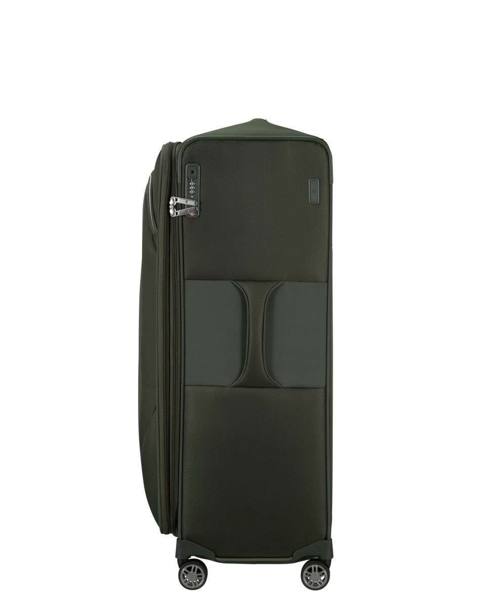 Mala de Viagem Extragrande Re-Lite 83cm 4 Rodas Expansível Verde Hera 156L Verde-3