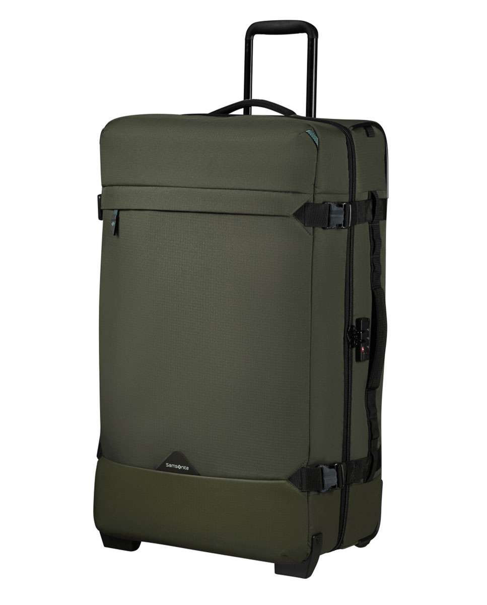 Trolley de Viagem Grande Roadseeker 79Cm com 2 Rodas Verde Azeitona 116L Verde-1