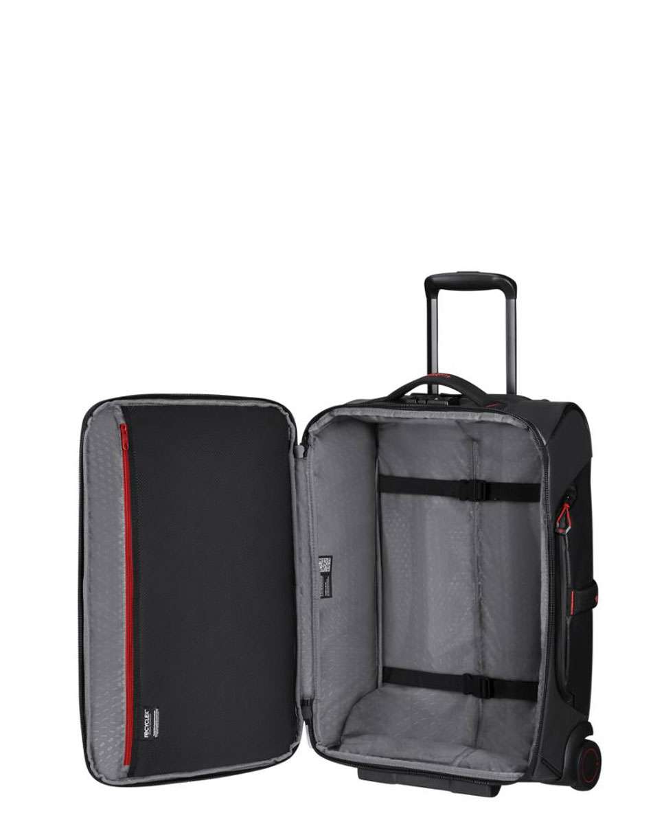 Trolley de viagem de cabine Ecodiver 55cm com 2 rodas preto 48L Preto-2
