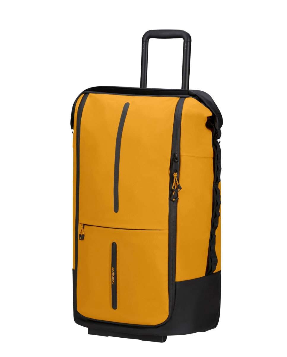 Trolley de Viagem Ecodiver dobrável 4 em 1 amarelo 36L/51L/72L/80L Amarelo-3