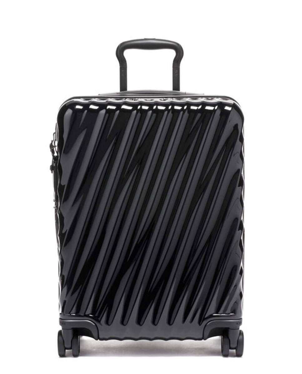 Imagem 0 de Mala de Cabine 55cm Continental Expansível Degree Policarbonato preto 44L