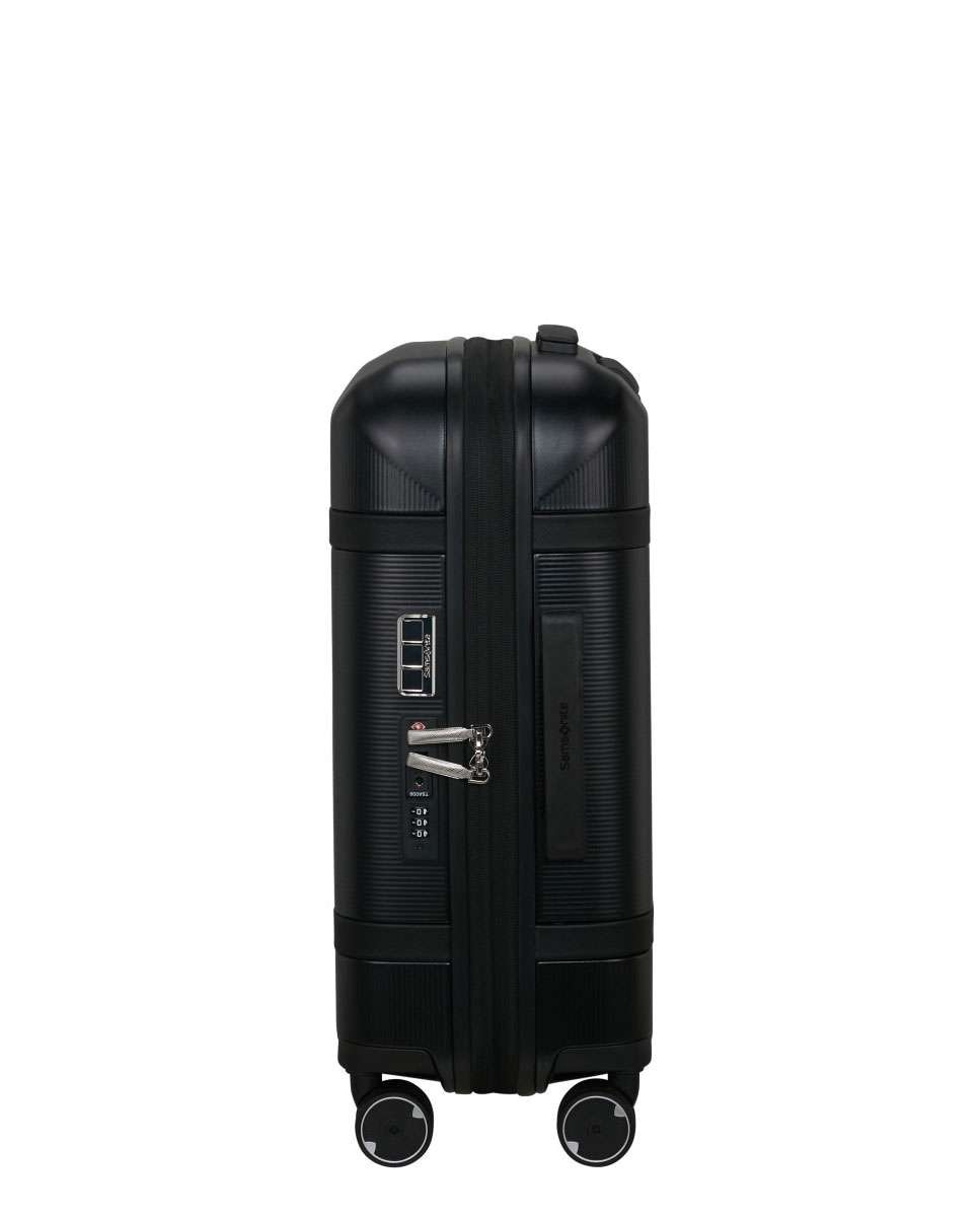 Mala De Cabine Image 55Cm 4 Rodas Expansível Preto 38L Preto-3