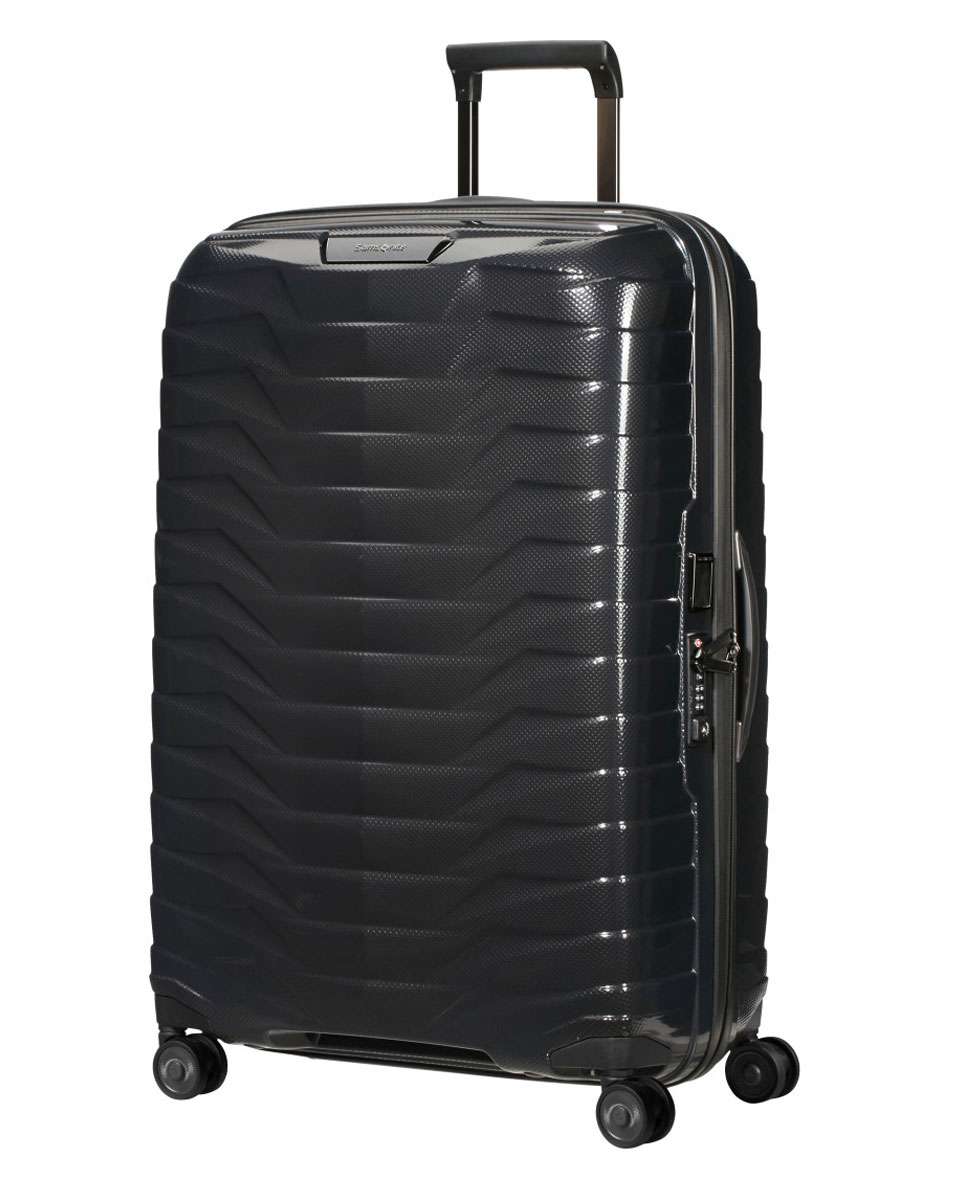 Mala de viagem grande Proxis 75cm 4 rodas preto 98L Preto-1