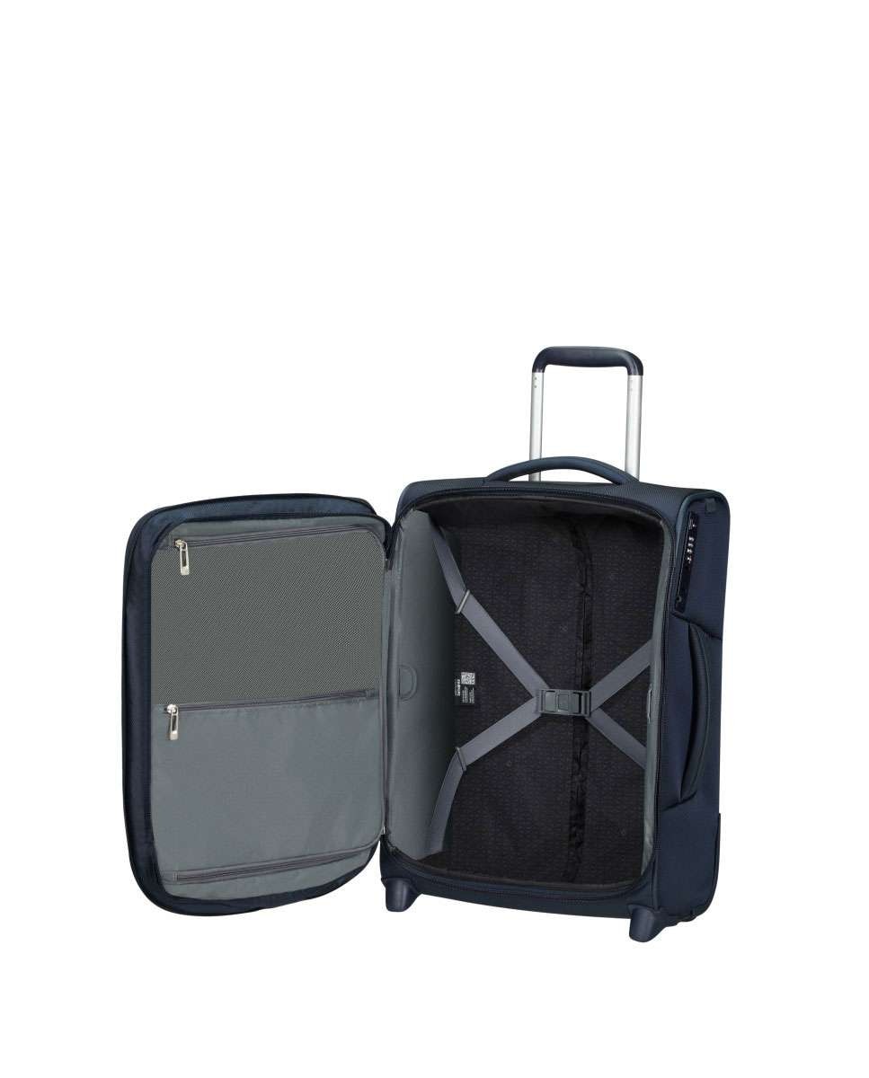 Mala de cabine Respark 55cm 2 rodas expansível azul marinho 48L Azul-2