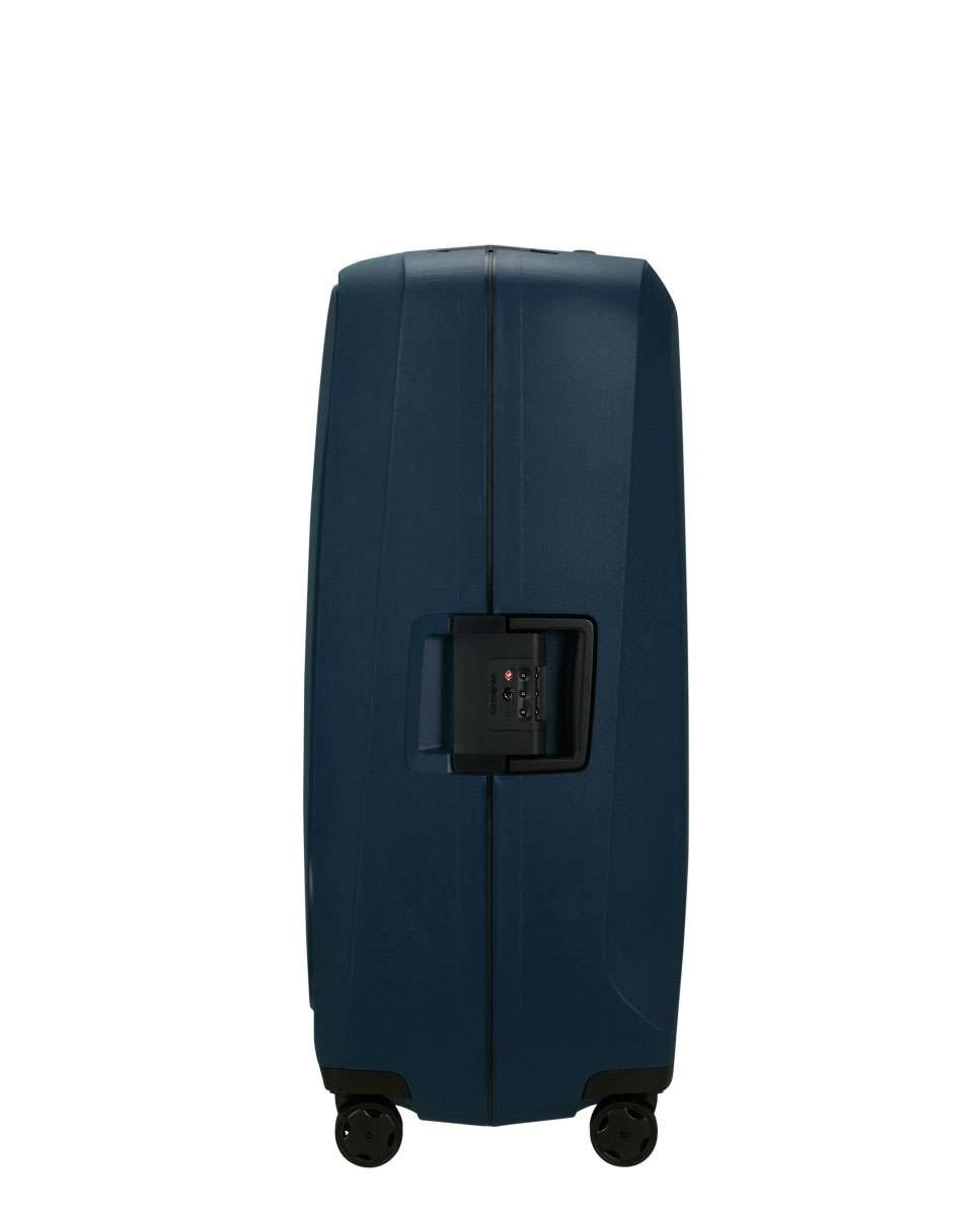 Mala de Viagem Extragrande Essens 81cm 4 Rodas Azul Noite 140L Azul-3