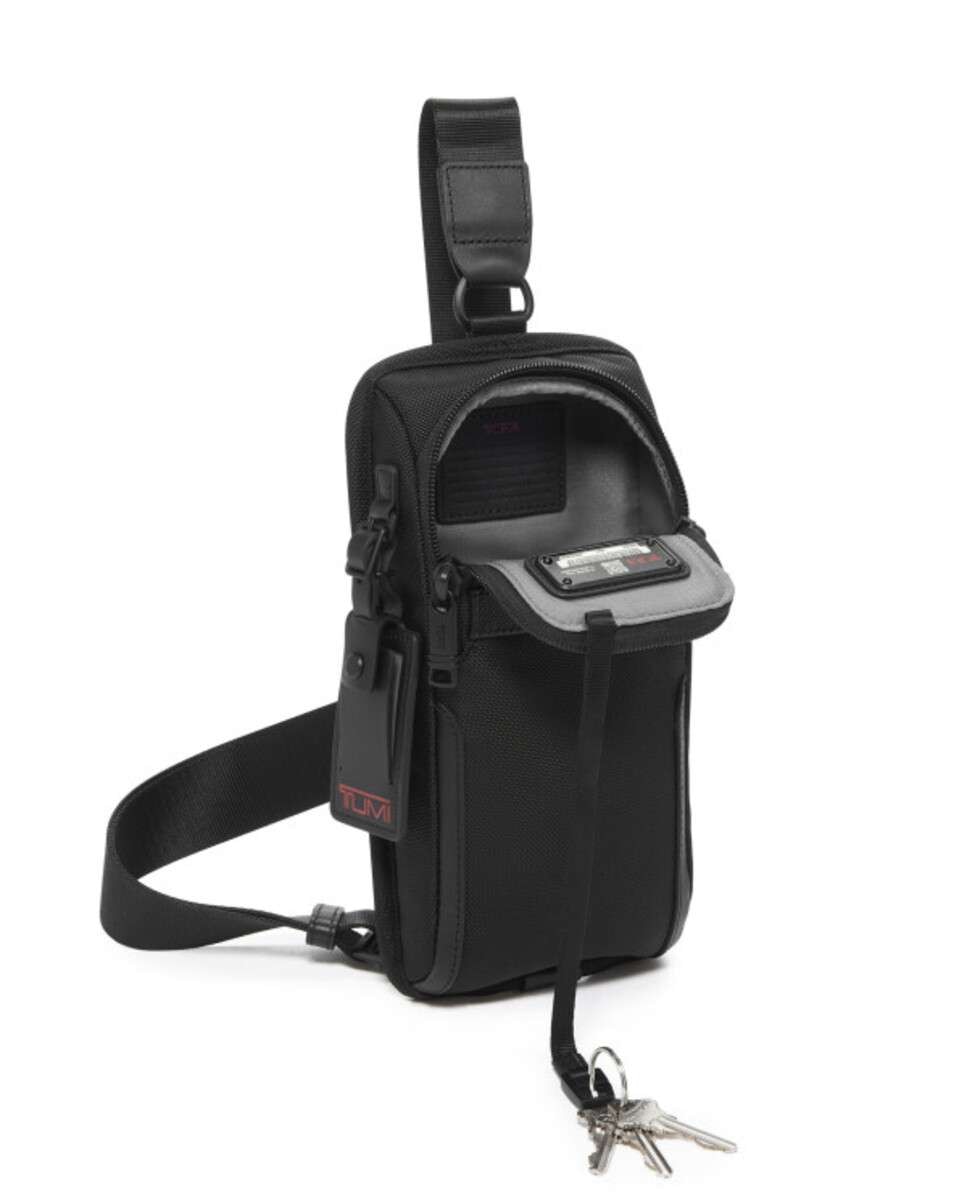 Bolsa de Peito Sling compact Alpha preto Preto-2