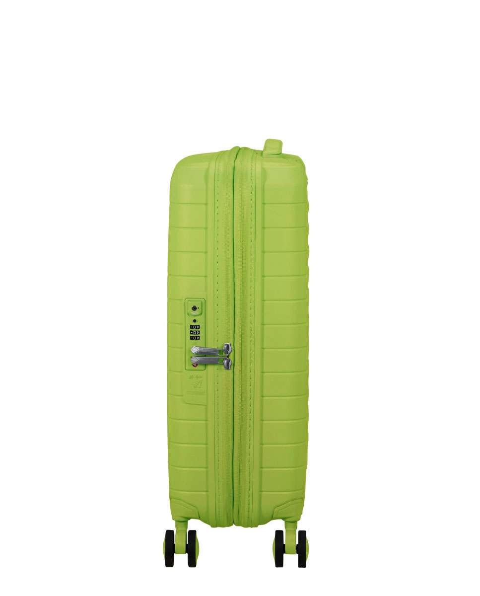 Mala de Cabine Fastforward 55cm 4 Rodas Expansível Lima 36L Verde-3