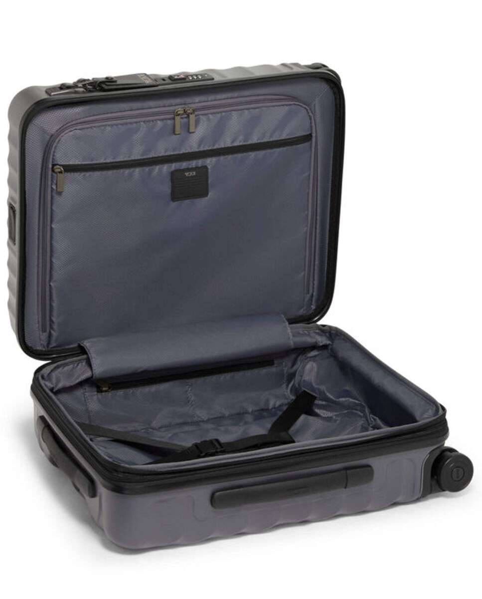Mala de Cabine 55cm Continental Expansível Degree Policarbonato cinza Mate 44L Cinzento-2