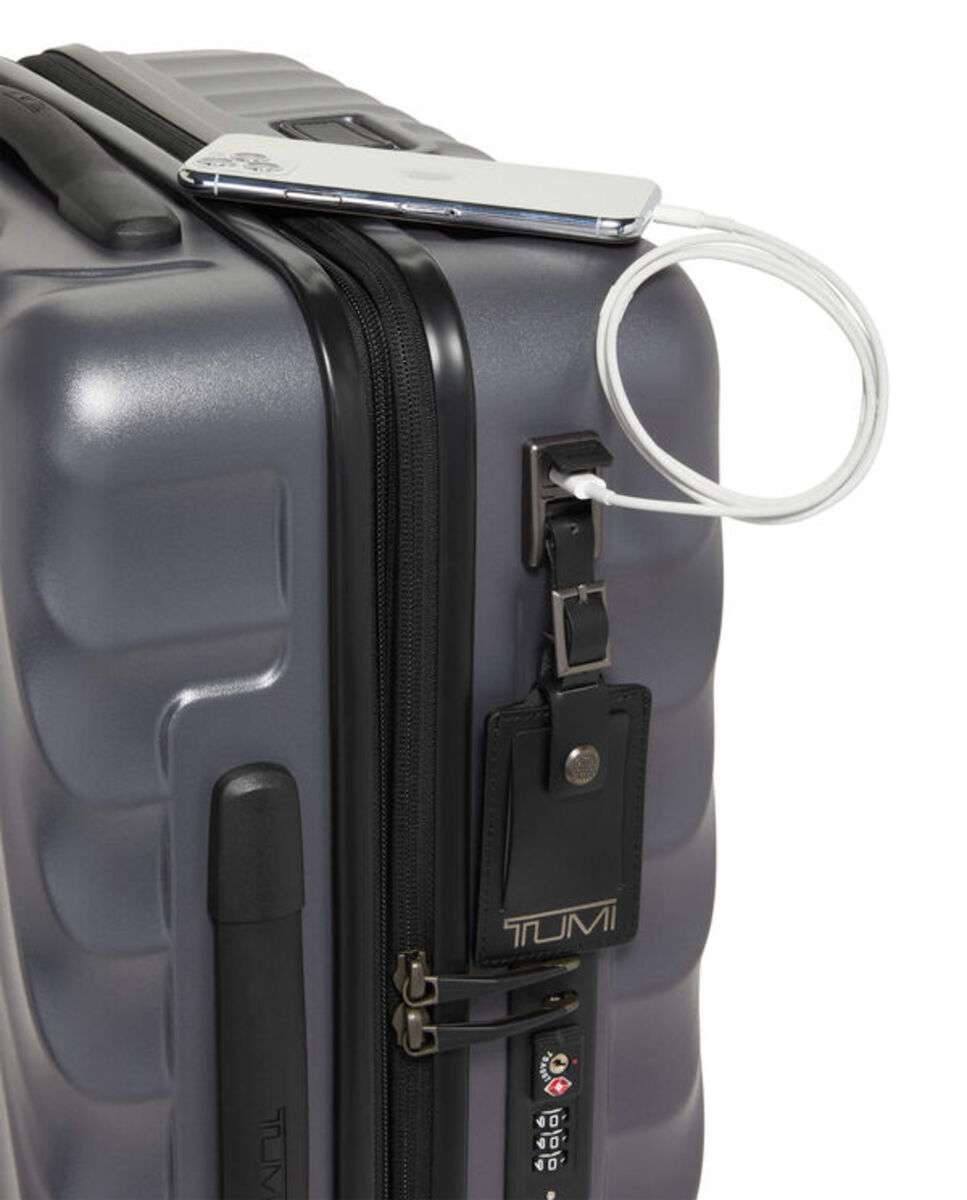 Mala de Cabine 55cm Continental Expansível Degree Policarbonato cinza Mate 44L Cinzento-3