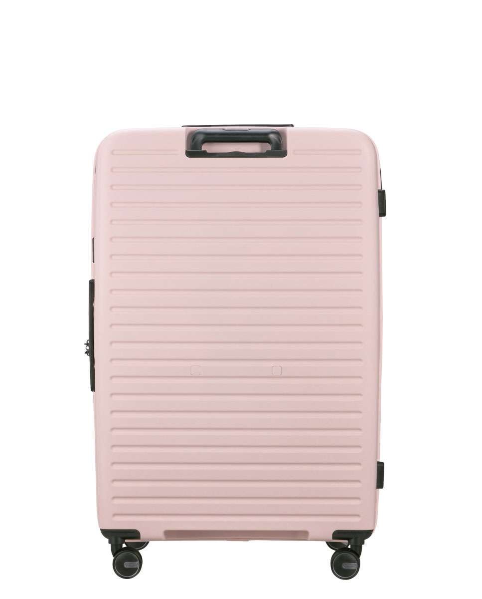 Mala de viagem extragrande Restackd 81cm 4 rodas expansível rosa 126L Lavanda-4