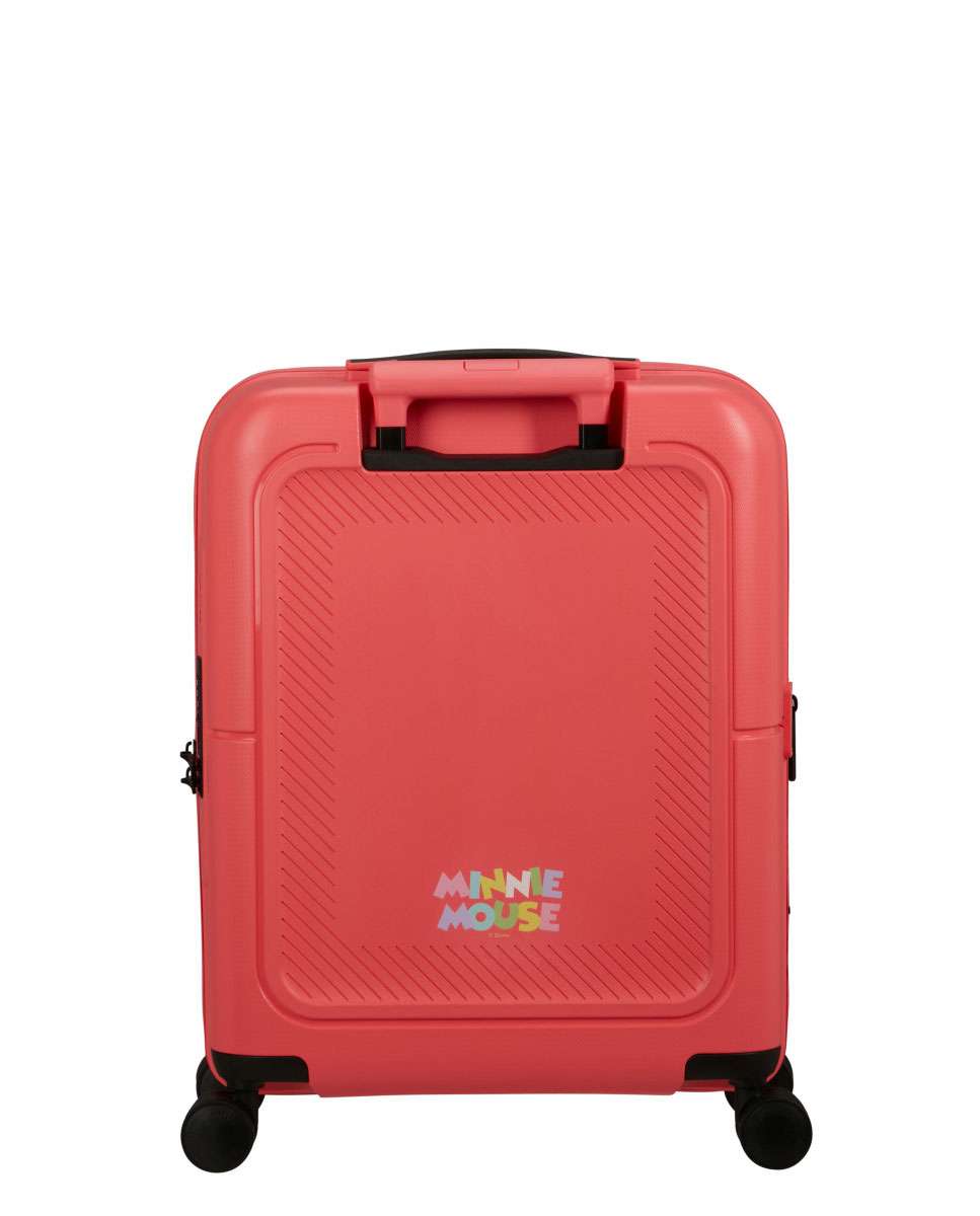 Mala de cabine Dashpop Disney 55cm com 4 rodas 	expansível minnie pop letras 41L Coral-4