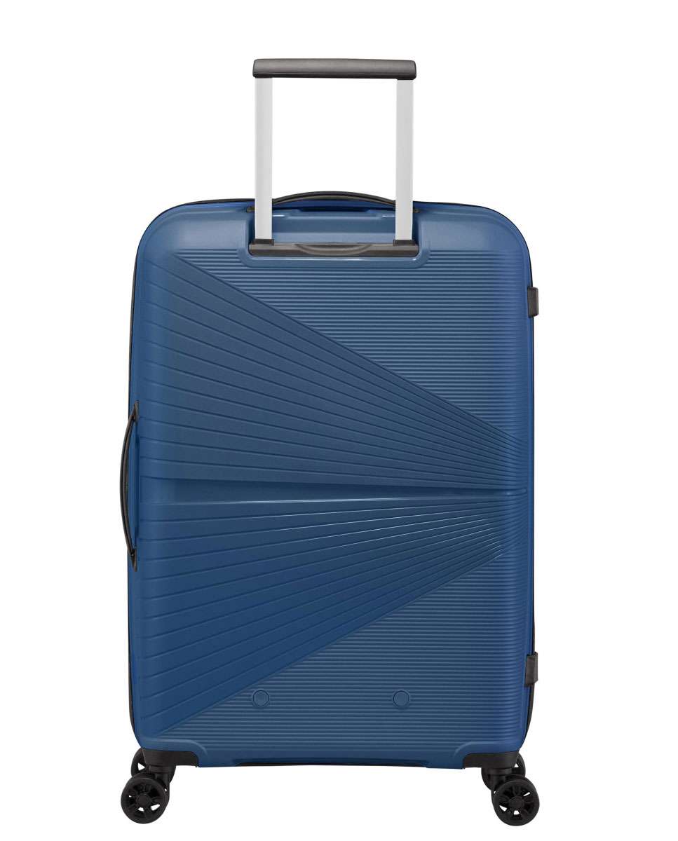 Mala de Viagem Média Airconic 67cm 4 Rodas Azul Meia-Noite 67L Azul-4