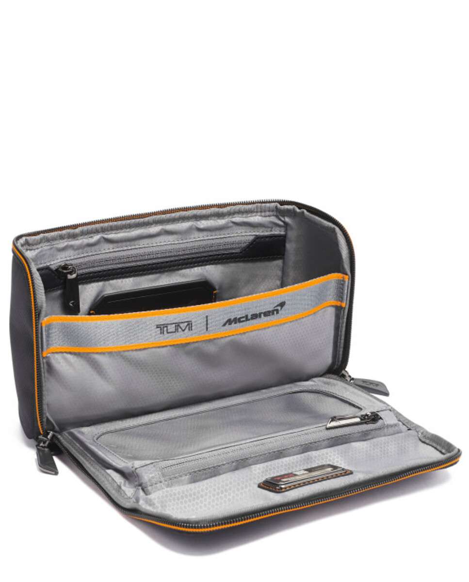 Necessaire Remex Tumi Mclaren preto Preto-2