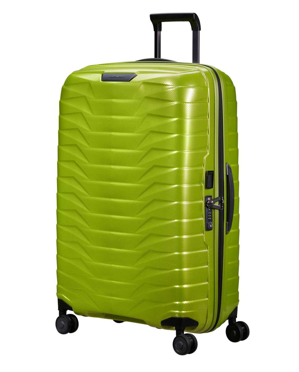 Mala de viagem grande Proxis 75cm 4 rodas lima 98L Verde-1