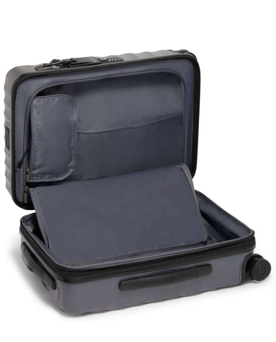 Mala de Cabine 55cm Internacional Expansível Degree Policarbonato cinza Mate 38L Cinzento-2