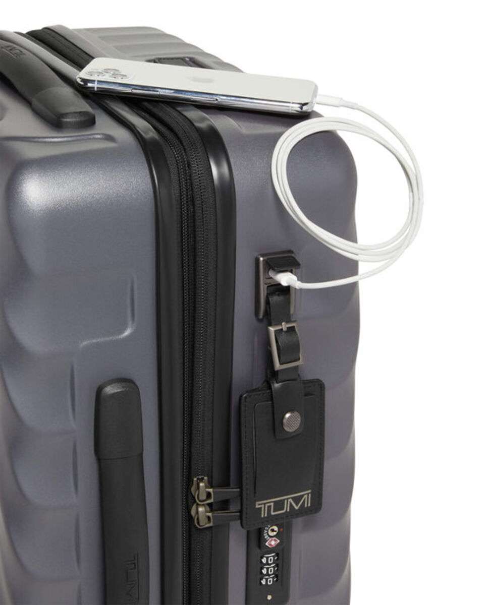 Mala de Cabine 55cm Internacional Expansível Degree Policarbonato cinza Mate 38L Cinzento-4