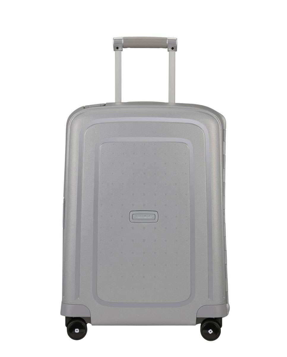 Imagem 0 de Mala de cabine S`Cure 55cm 4 rodas com fechadura prateada 34L