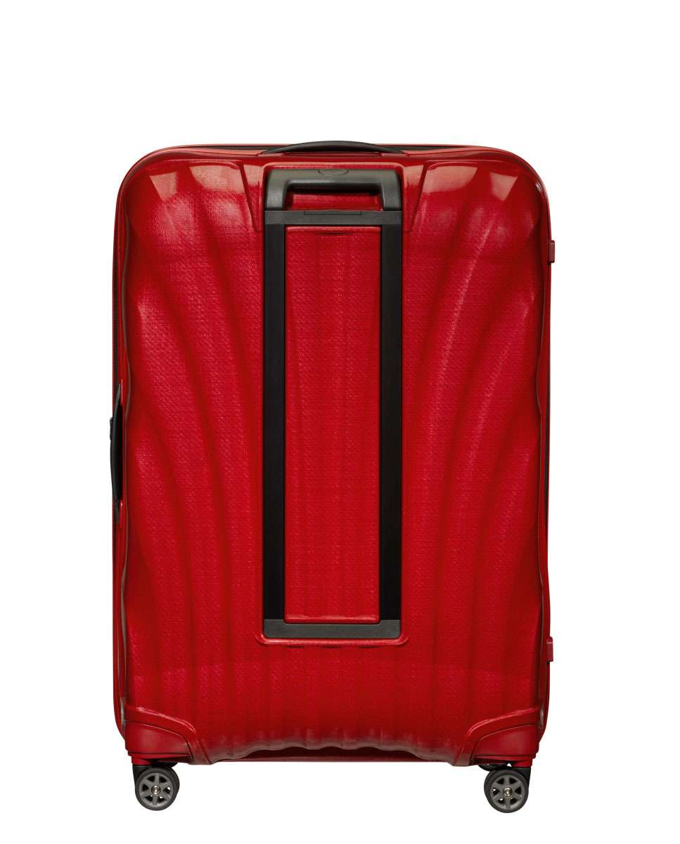 Mala de viagem grande C-Lite 81cm 4 rodas vermelho chili 123L Vermelho-3