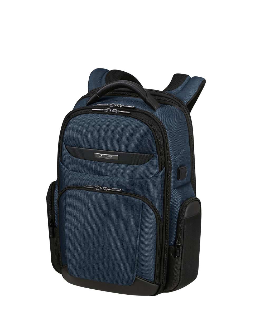 Mochila para portátil Pro-Dlx 6 expansível 15,6" azul Azul-1