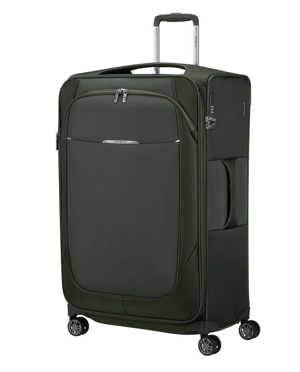 Mala de Viagem Grande Re-Lite 78cm 4 Rodas Expansível Verde Hera 115L Verde-1