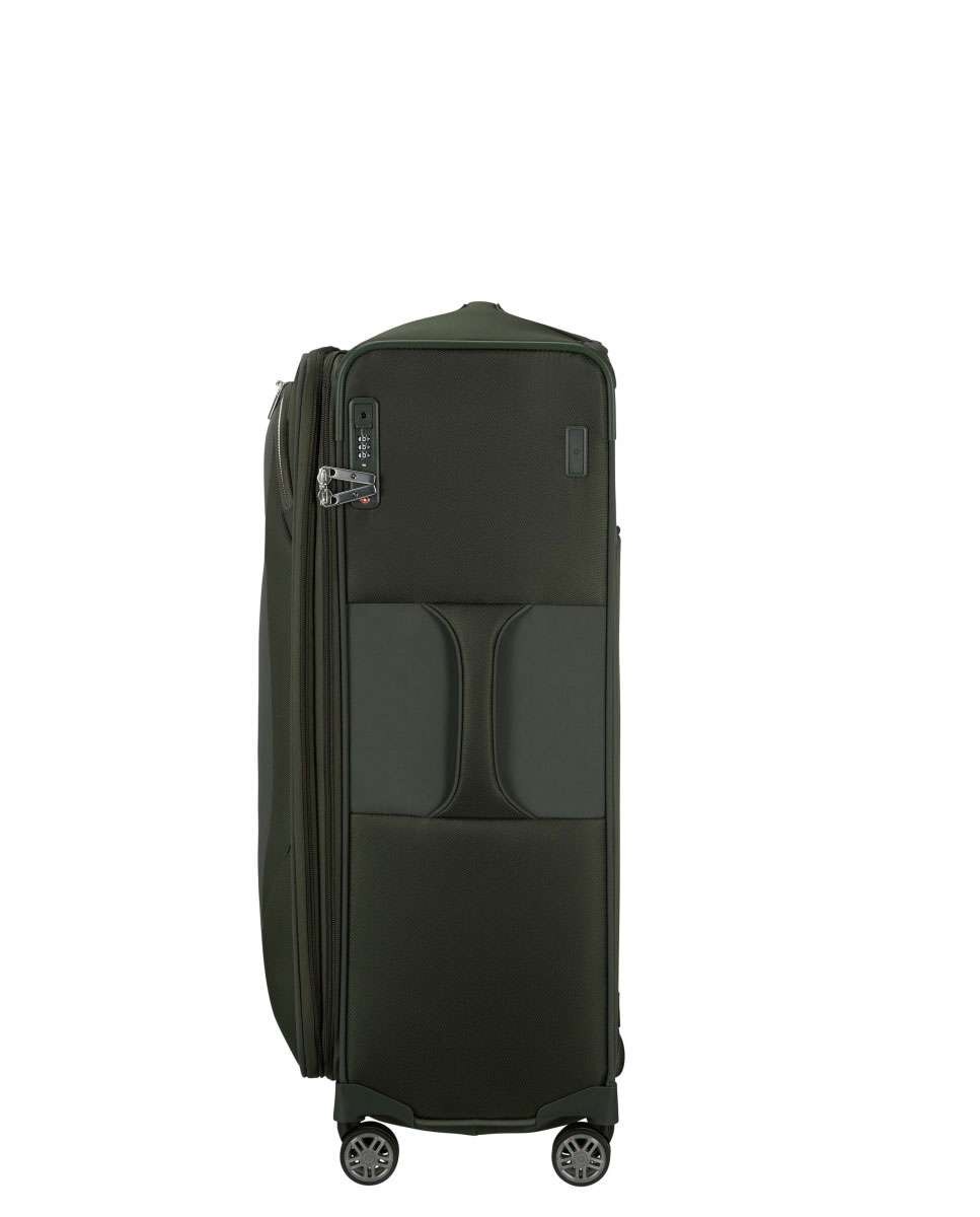 Mala de Viagem Grande Re-Lite 78cm 4 Rodas Expansível Verde Hera 115L Verde-3