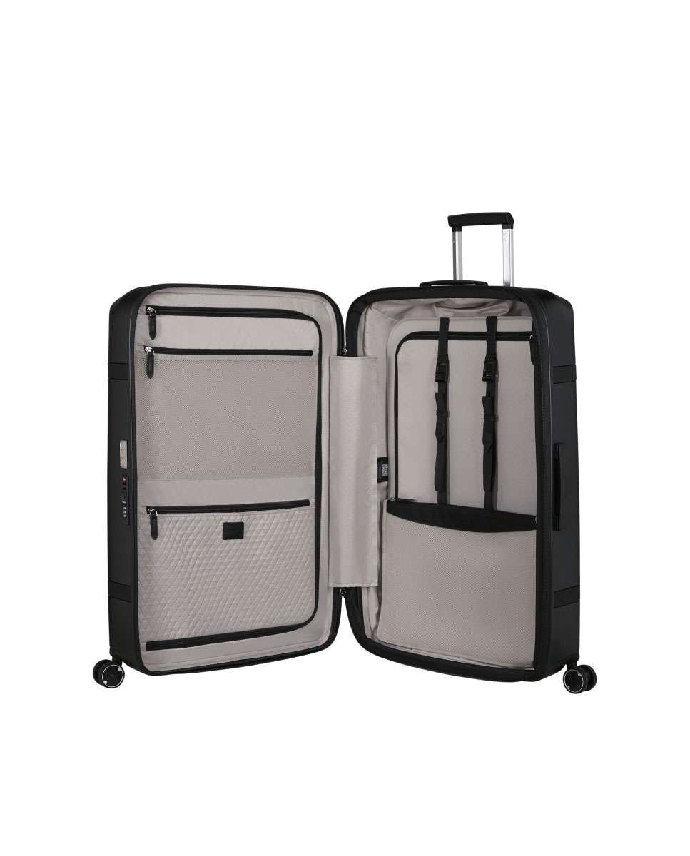 Mala de Viagem Extragrande Image 81Cm 4 Rodas Expansível Preto 125L Preto-2