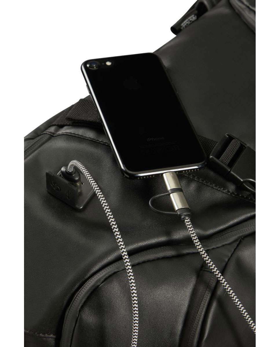 Mochila de viagens Ecodiver S preto 38L Preto-4