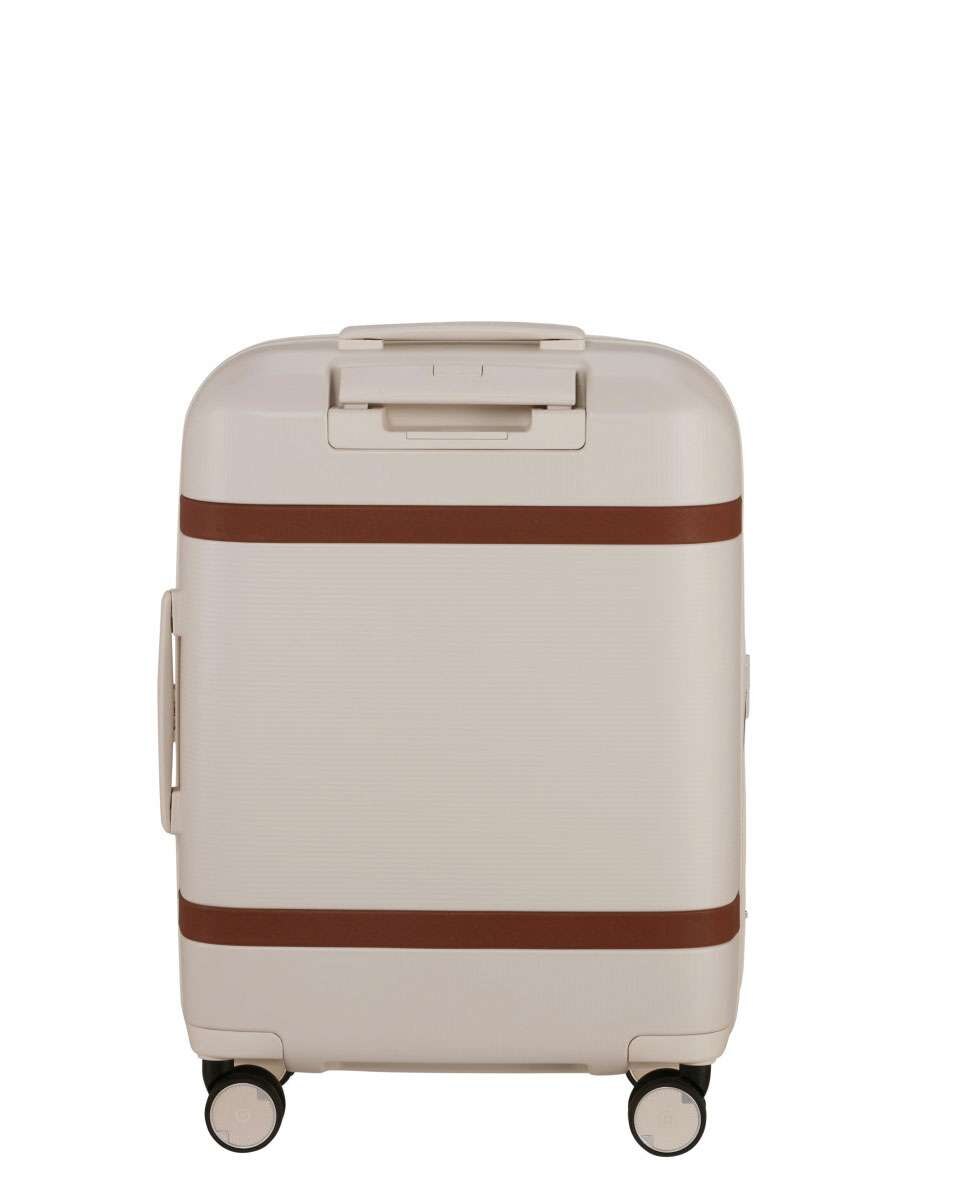Mala De Cabine Image 55Cm 4 Rodas Expansível Marfim 38L Bege-4