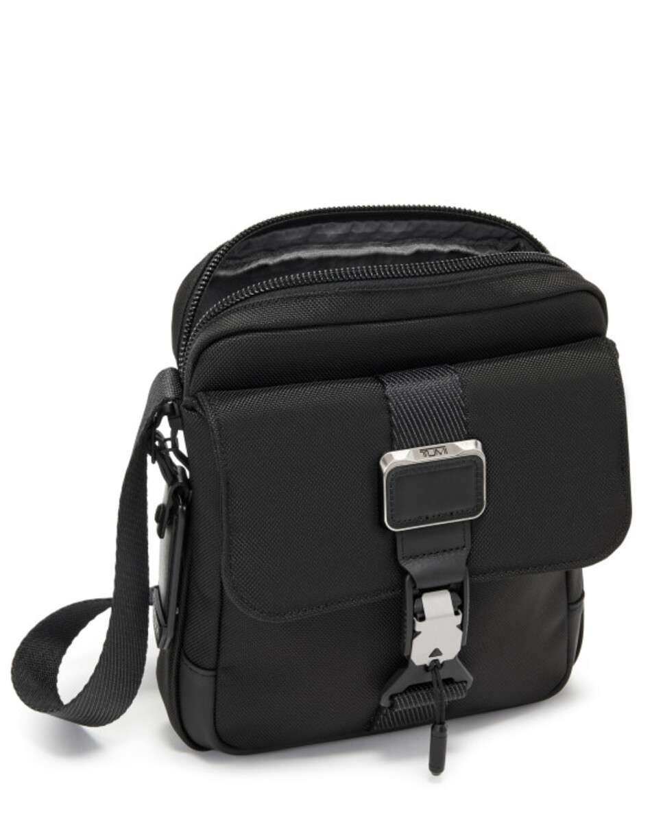 Bolsa de Tiracolo Junior Alpha Bravo preto Preto-3