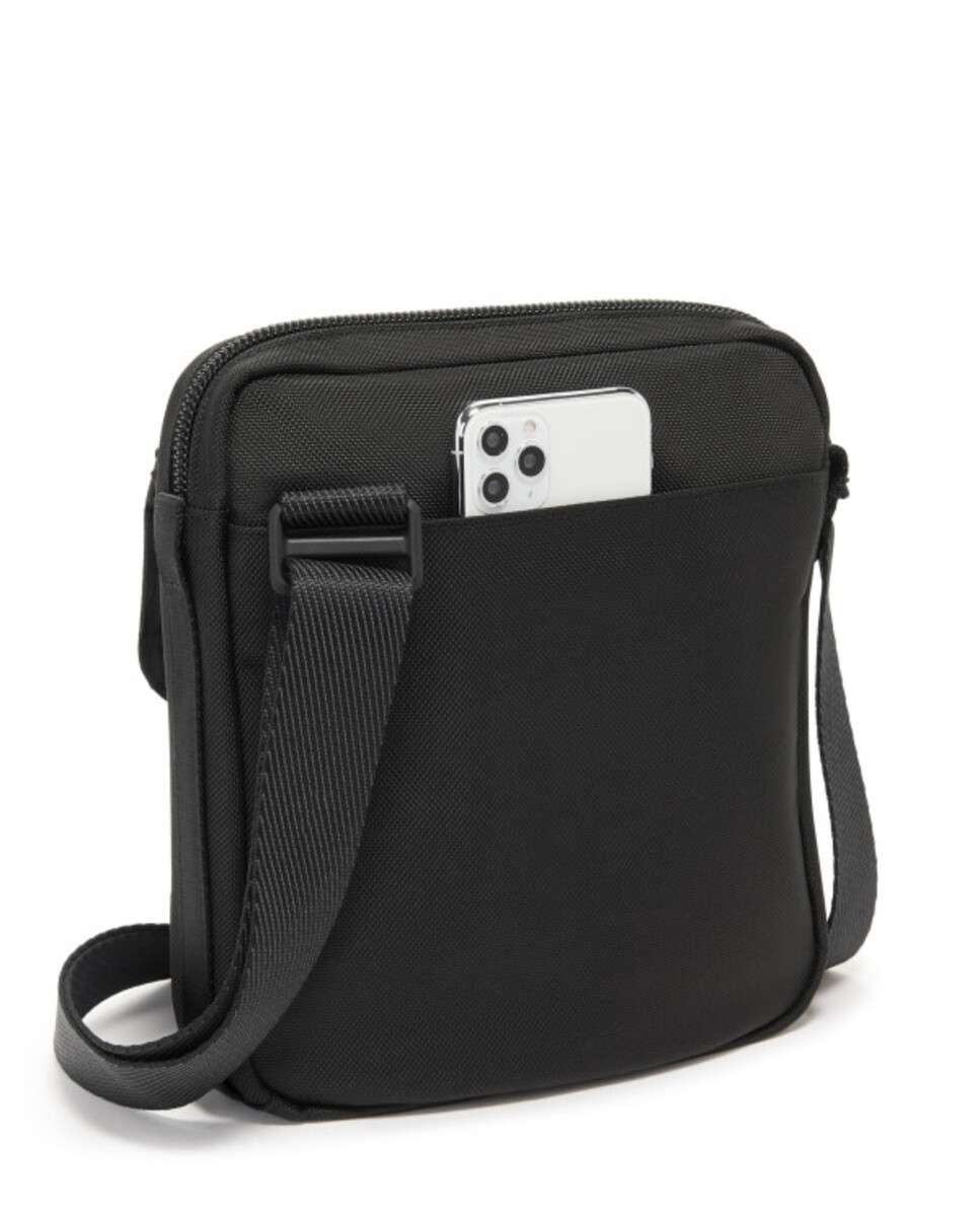 Bolsa de Tiracolo Junior Alpha Bravo preto Preto-4