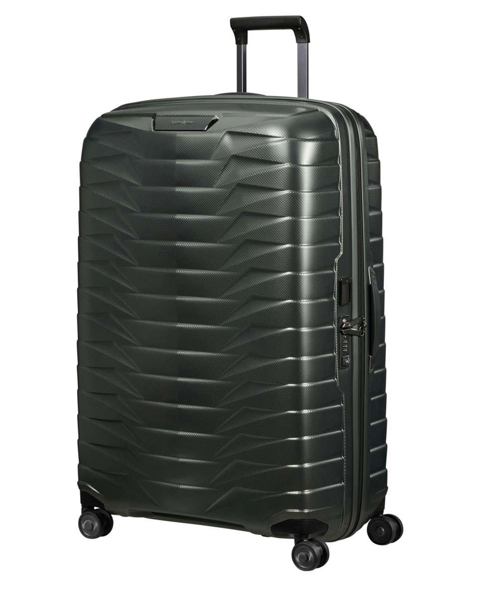 Mala de viagem extagrande Proxis 81cm 4 rodas verde mate 125L Verde-1