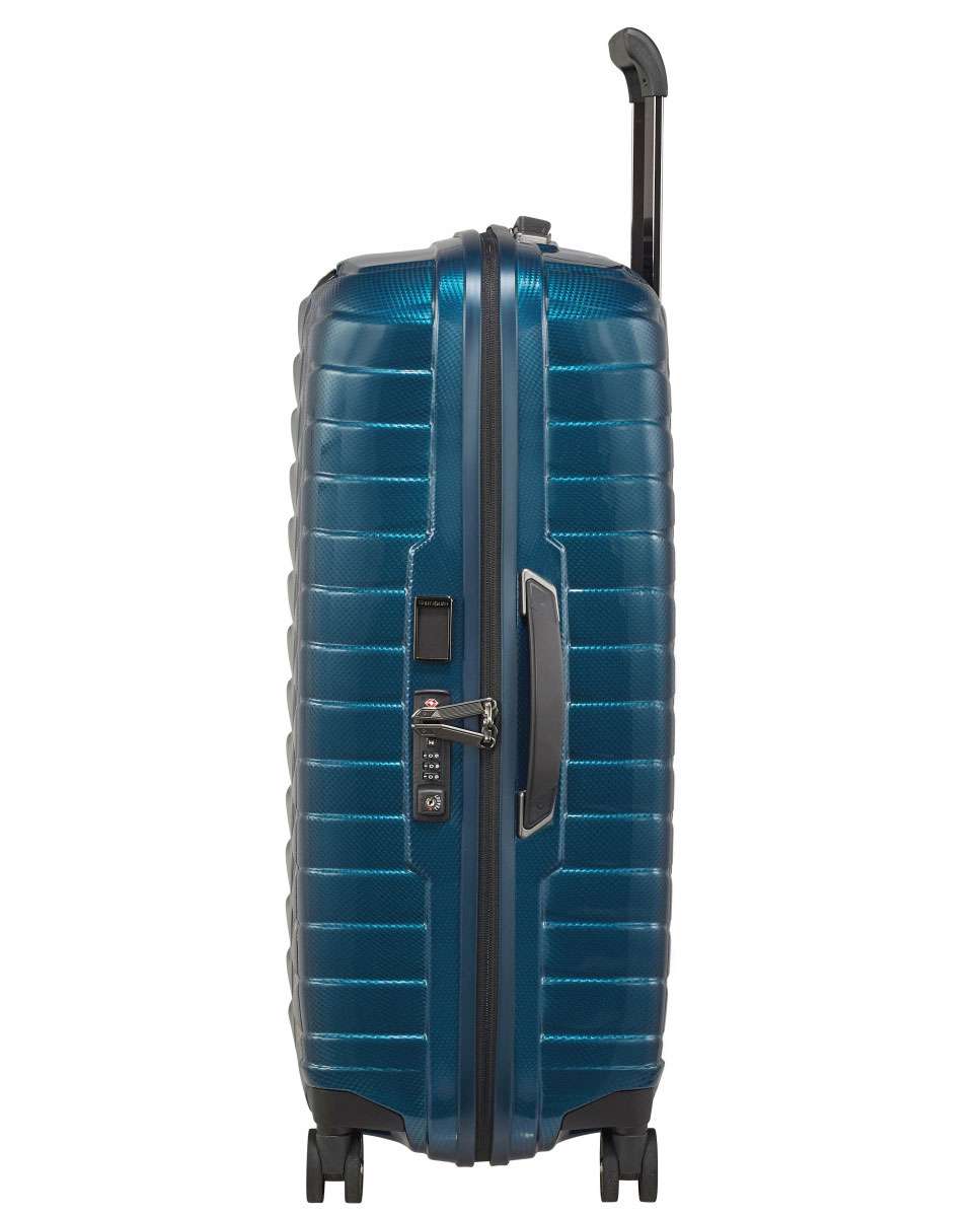 Mala de viagem média Proxis 69cm 4 rodas azul petróleo 75L Azul-3