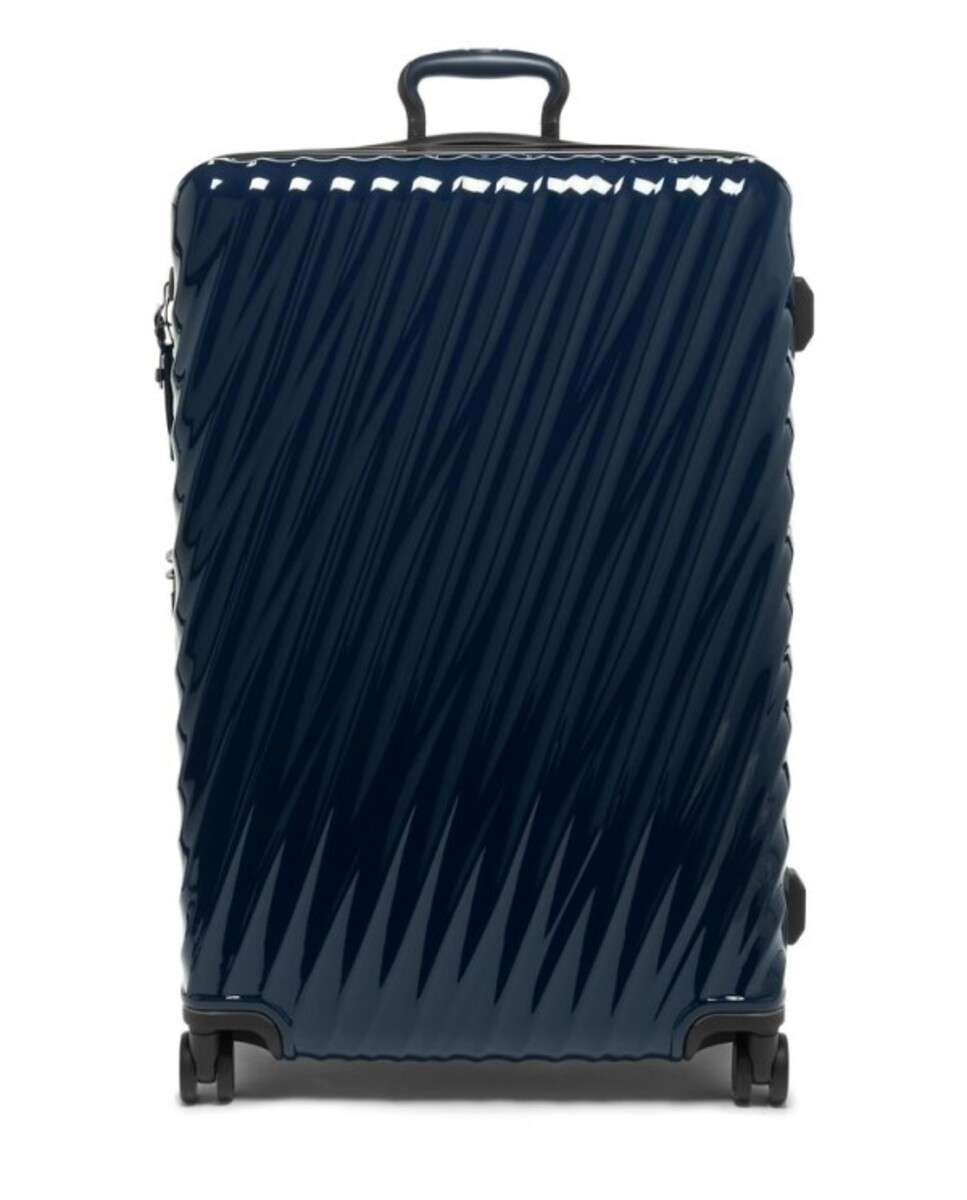Mala para Viagens Longas 77cm Expansível Degree Policarbonato azul 99L Azul-1
