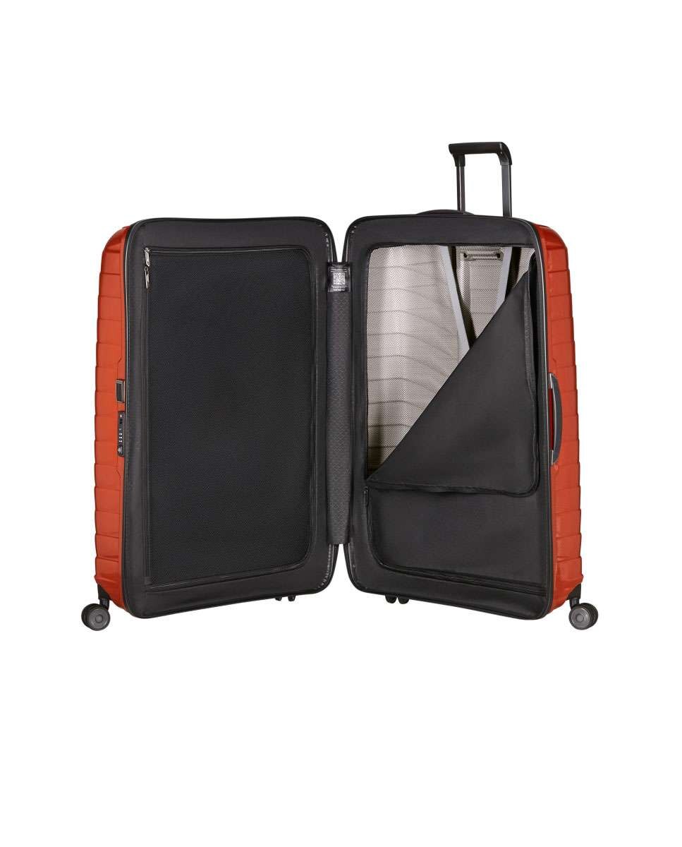 Mala de Viagem Extragrande Proxis 86cm 4 Rodas Laranja 147L Laranja-2
