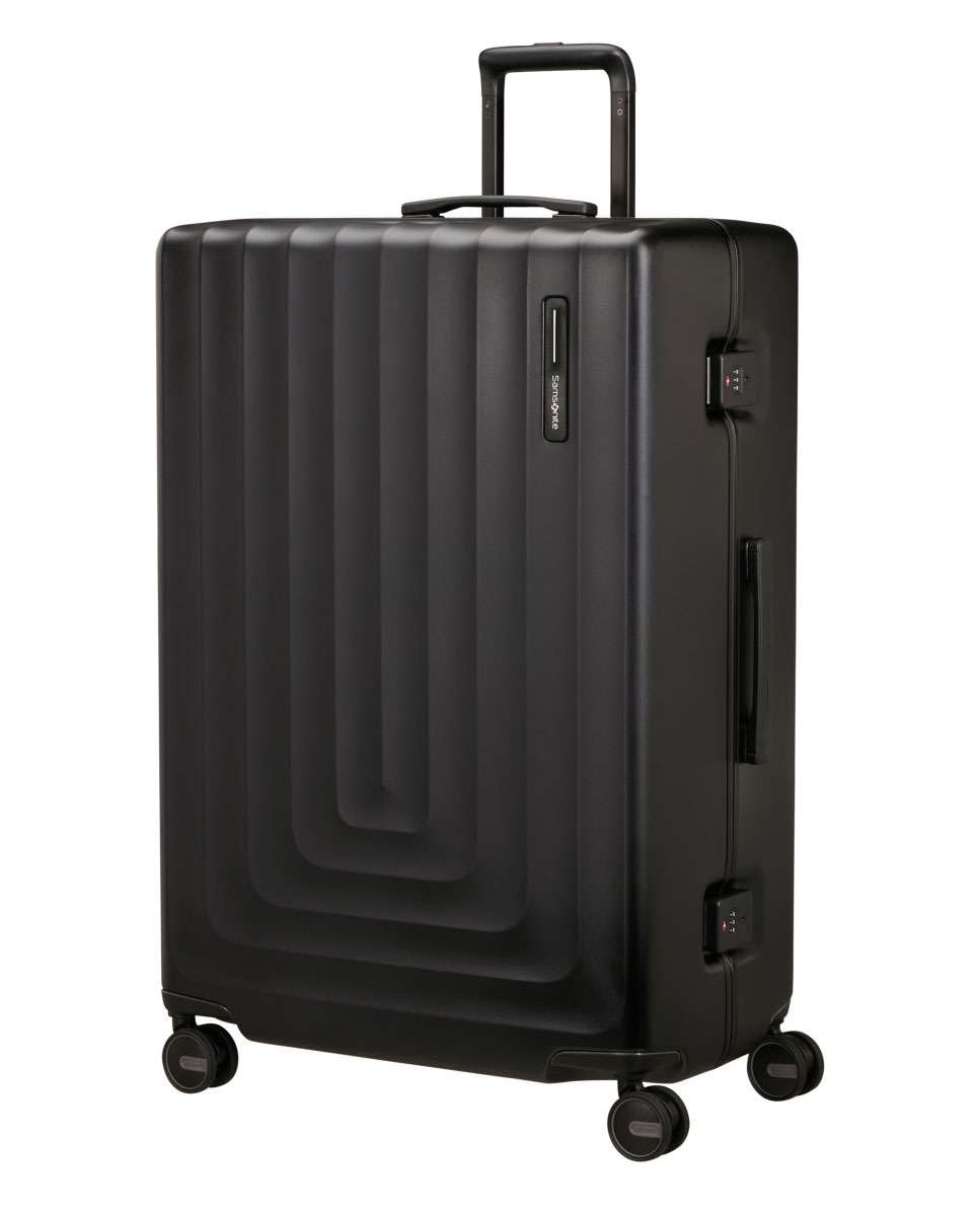 Mala de Viagem Extragrande Focus 81cm 4 Rodas Grafite Mate 115L Preto-1