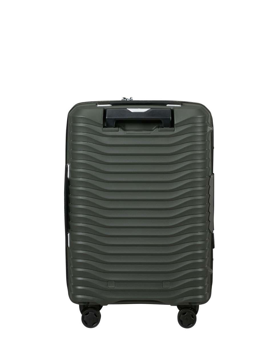 Mala de Cabine Upscape 55/35cm 4 Rodas Expansível Verde Tropa 39L Verde-4