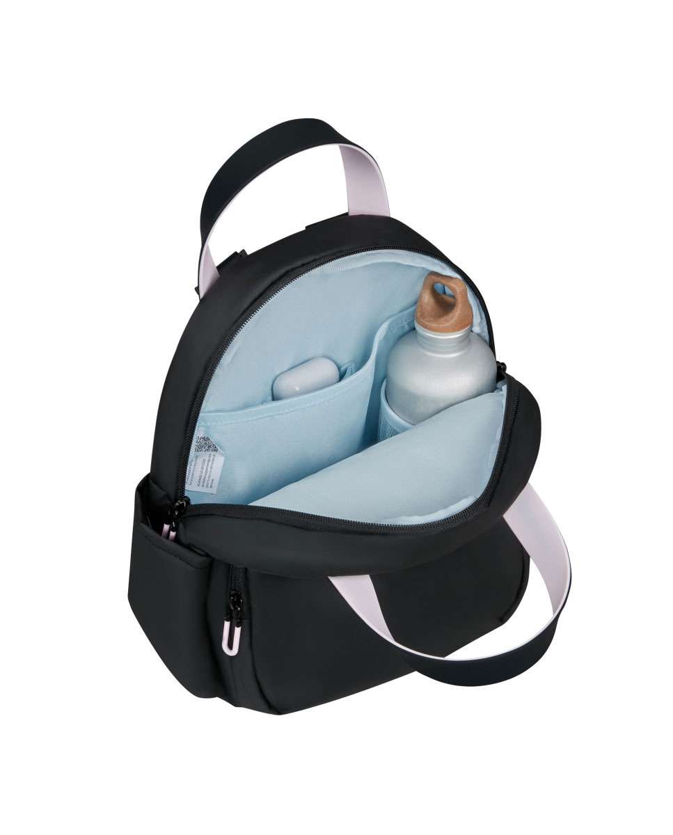 Mini Mochila de Mulher Puffypop Preto 8,5L Preto-2