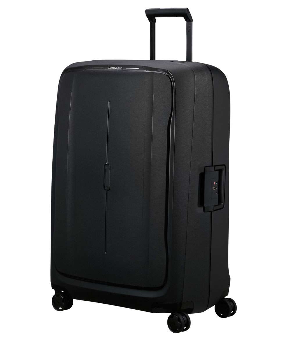 Mala de Viagem Extragrande Essens 81cm 4 Rodas Grafite 140L Preto-1