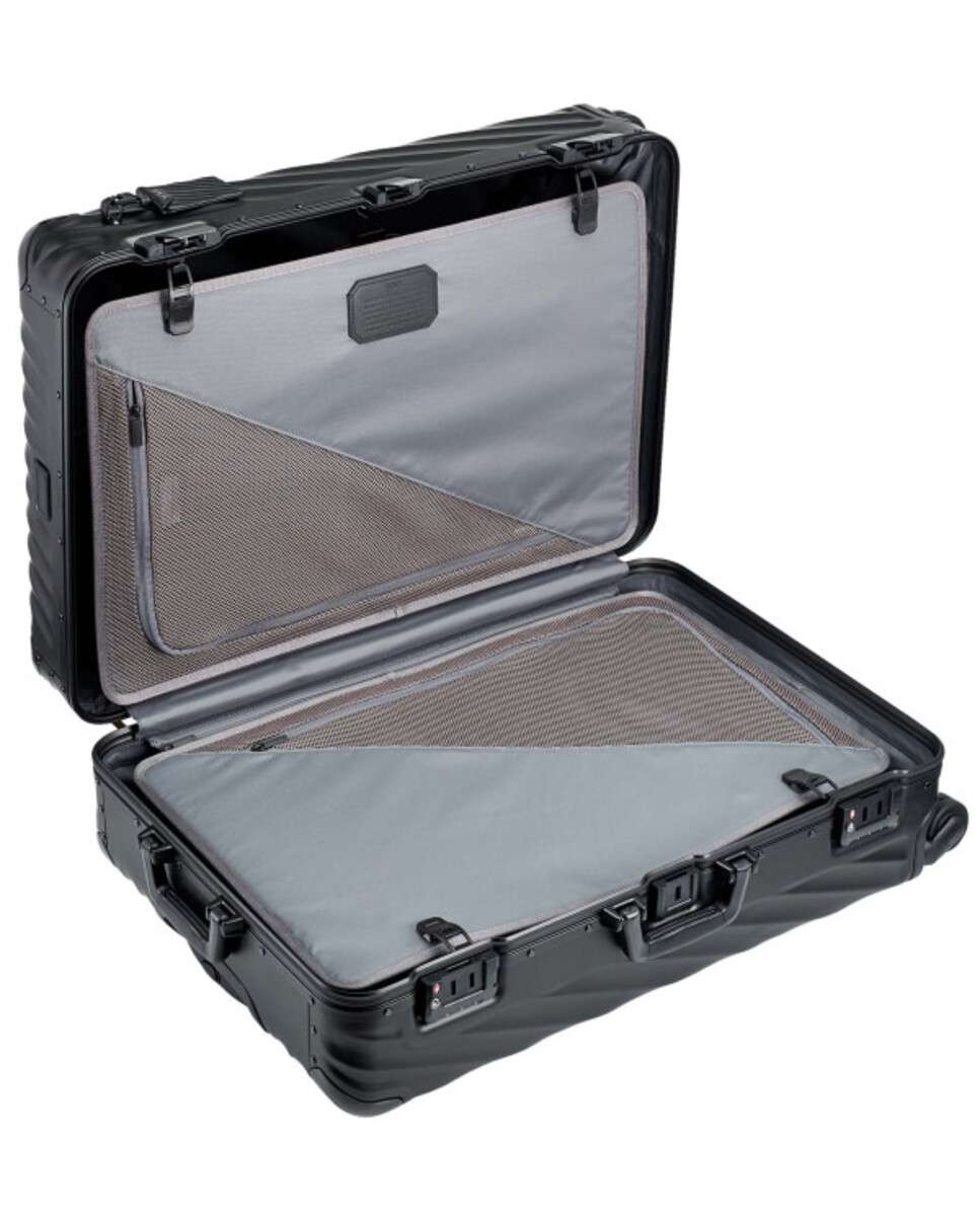 Mala para Viagens Longas 77cm 19 Degree preto mate 84L Preto-2