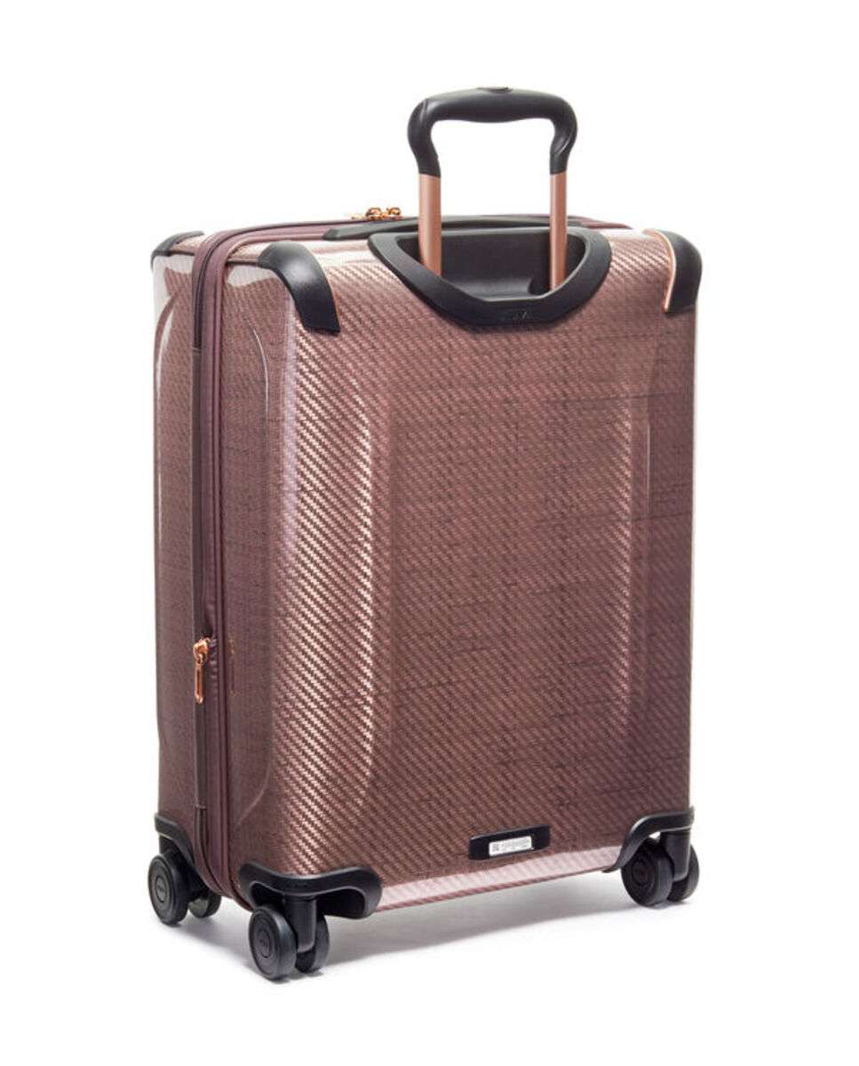 Mala de Cabine 55cm Continental Expansível Tegra Lite blush 42L Rosa-3