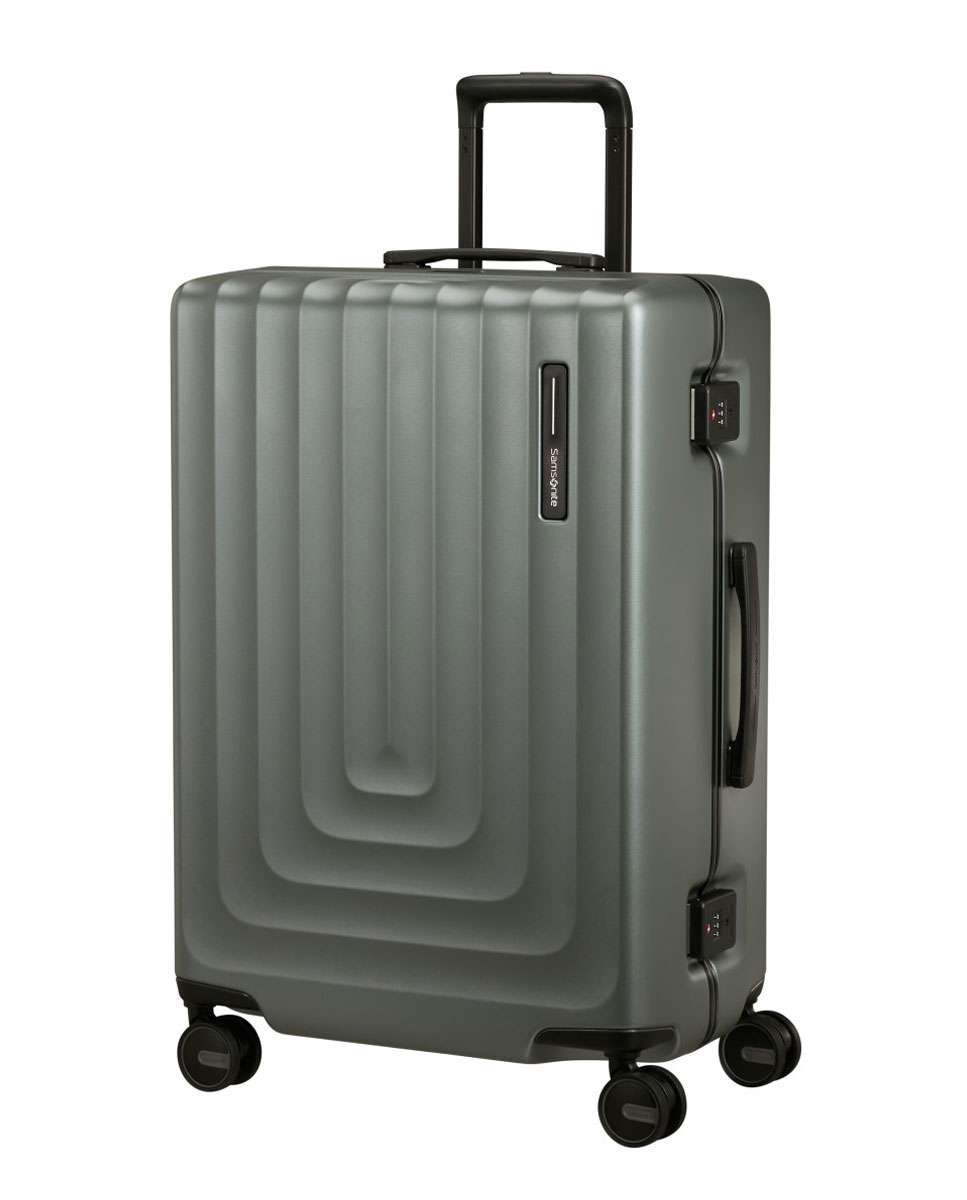 Imagem 0 de Mala de Viagem Média Focus 69cm 4 Rodas Caqui Mate 75L