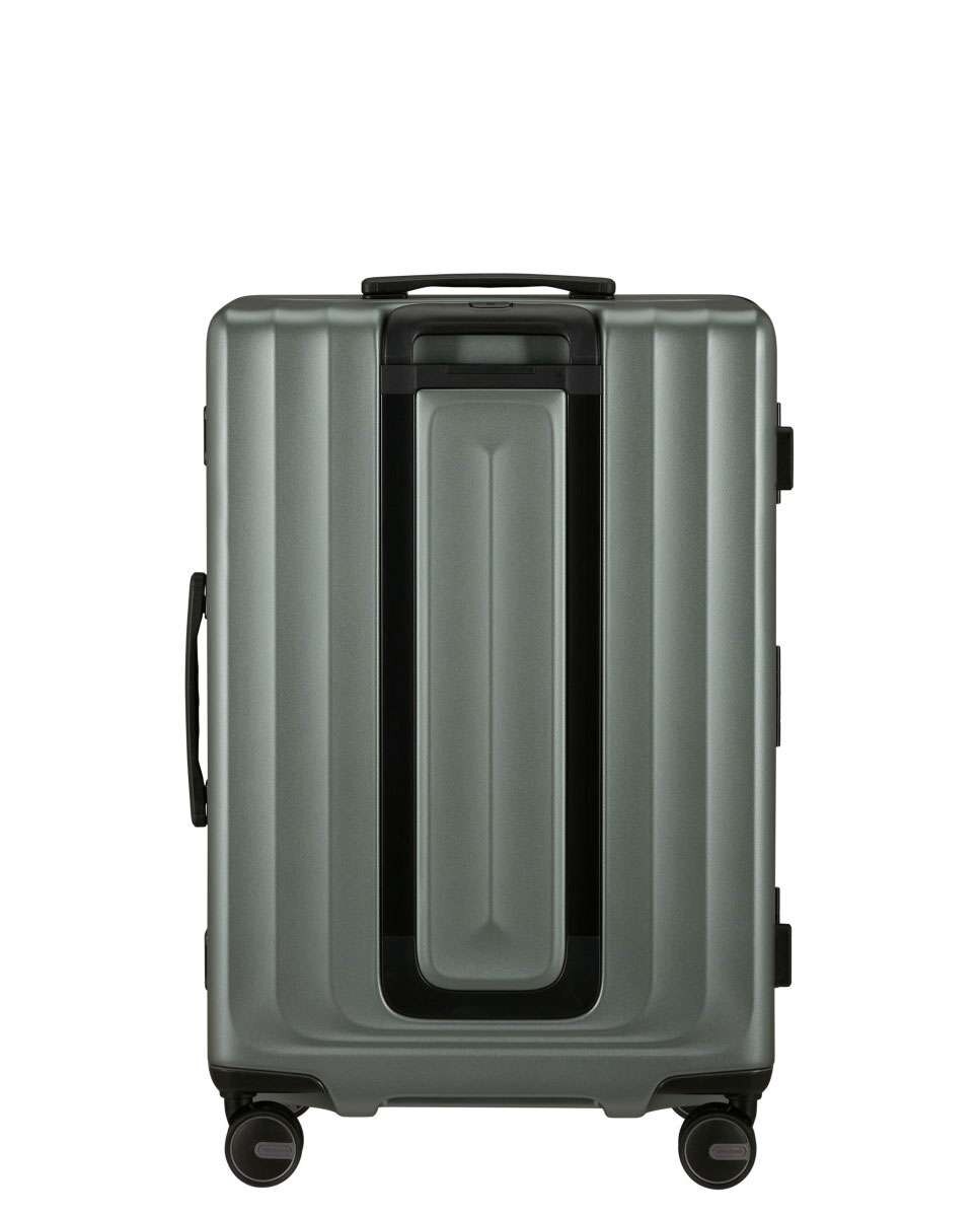 Mala de Viagem Média Focus 69cm 4 Rodas Caqui Mate 75L Verde-4