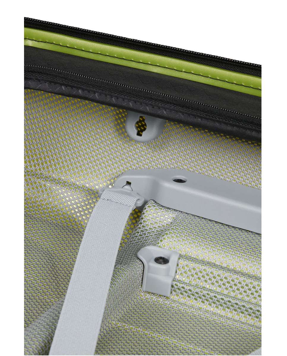 Mala de viagem extagrande Proxis 81cm 4 rodas lima 125L Verde-3