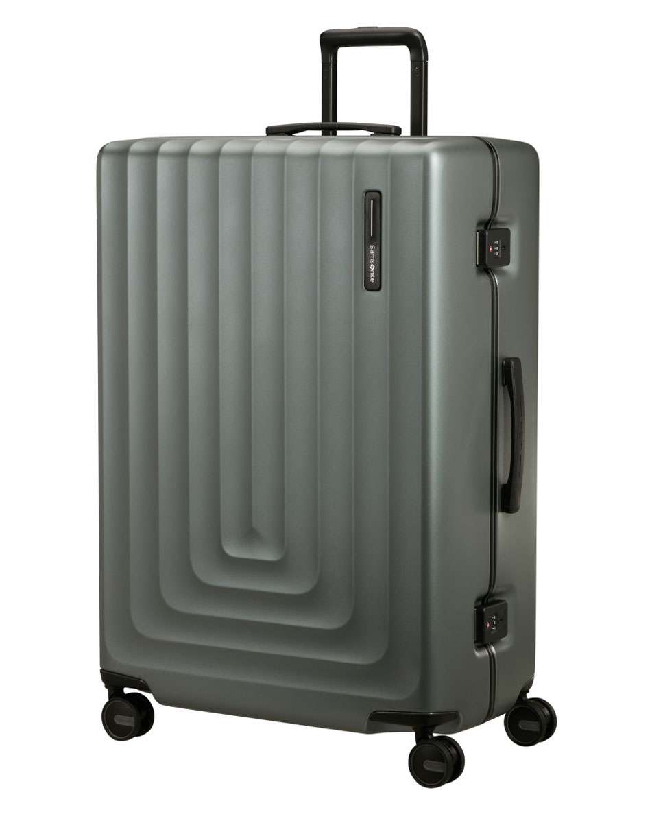 Mala de Viagem Extragrande Focus 81cm 4 Rodas Caqui Mate 115L Verde-1
